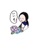 女子高生の日常ことば（個別スタンプ：10）