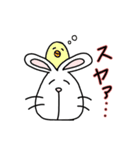 ゆるうさぎの便利なスタンプ（個別スタンプ：40）