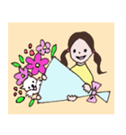 ココット君と孫娘（個別スタンプ：9）