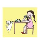 ココット君と孫娘（個別スタンプ：10）