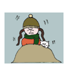 ココット君と孫娘（個別スタンプ：17）