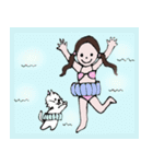 ココット君と孫娘（個別スタンプ：24）