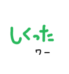 今日つかう言葉（個別スタンプ：4）