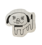 セリフなし犬とか（個別スタンプ：1）