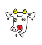 ヤギさんとカニさんは、友達です。その2（個別スタンプ：11）