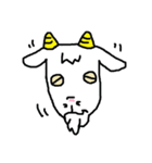 ヤギさんとカニさんは、友達です。その2（個別スタンプ：12）