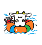 ヤギさんとカニさんは、友達です。その2（個別スタンプ：23）