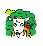 ヤギさんとカニさんは、友達です。その2（個別スタンプ：24）