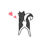 黒犬の生活 第1弾（個別スタンプ：3）