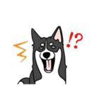 黒犬の生活 第1弾（個別スタンプ：8）