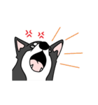 黒犬の生活 第1弾（個別スタンプ：9）
