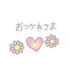 シンプル 挨拶スタンプ（個別スタンプ：11）