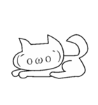 顔文字犬猫（個別スタンプ：7）