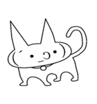 顔文字犬猫（個別スタンプ：8）