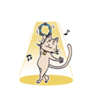 宇佐田と猫野と犬飼と（個別スタンプ：24）