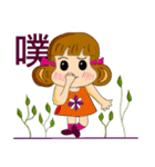 A chubby girl（個別スタンプ：29）