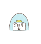 ひとことぺんぎん クレヨン2（個別スタンプ：40）