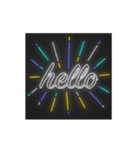 Neon Your Life.（個別スタンプ：10）