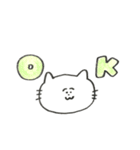しろねこはんぺんにゃんの愉快なスタンプ（個別スタンプ：39）