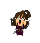 No ugly head chivalrous woman（個別スタンプ：2）