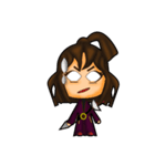 No ugly head chivalrous woman（個別スタンプ：5）