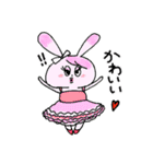 うさ女子4 〜だから女子はやめられない〜（個別スタンプ：10）
