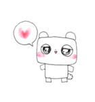 クマさんとネコさん（個別スタンプ：1）