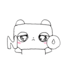 クマさんとネコさん（個別スタンプ：4）