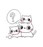 クマさんとネコさん（個別スタンプ：17）