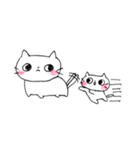 クマさんとネコさん（個別スタンプ：28）