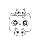 クマさんとネコさん（個別スタンプ：30）