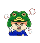 Boy and Frog BiBi（個別スタンプ：4）