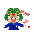 Boy and Frog BiBi（個別スタンプ：5）