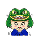 Boy and Frog BiBi（個別スタンプ：6）