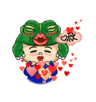 Boy and Frog BiBi（個別スタンプ：7）
