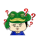 Boy and Frog BiBi（個別スタンプ：13）