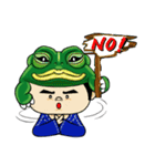 Boy and Frog BiBi（個別スタンプ：15）