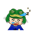 Boy and Frog BiBi（個別スタンプ：16）
