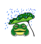 Boy and Frog BiBi（個別スタンプ：33）