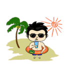 Boy and Frog BiBi（個別スタンプ：37）