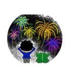 Boy and Frog BiBi（個別スタンプ：38）