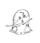 少しリアルで基本的にはかわいいかたつむり（個別スタンプ：17）