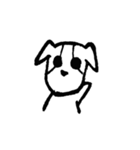 ノーフェイスジャックラッセルテリア（個別スタンプ：1）