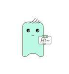 Mint Man Stand Still（個別スタンプ：22）