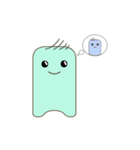 Mint Man Stand Still（個別スタンプ：27）