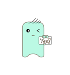 Mint Man Stand Still（個別スタンプ：37）
