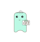 Mint Man Stand Still（個別スタンプ：39）
