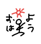 下手くそ棒人間（個別スタンプ：1）