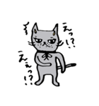 グレーの猫 mimi（個別スタンプ：39）