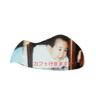 猫と犬と私(文字あり)（個別スタンプ：2）